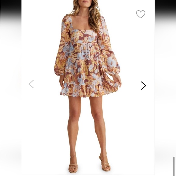 Minkpink long sleeve babydoll - Picture 6 of 13